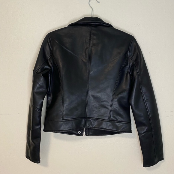 NWT NORDSTROM LEATHER JACKET - Picture 3 of 6